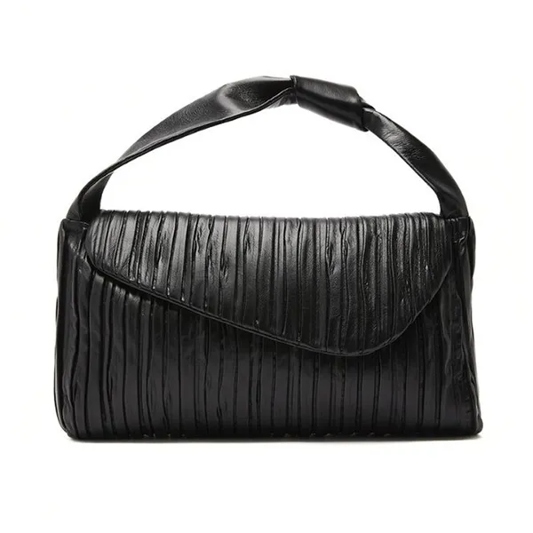 Túi Xách Tay Nữ Biagini Softissima Black Màu Đen