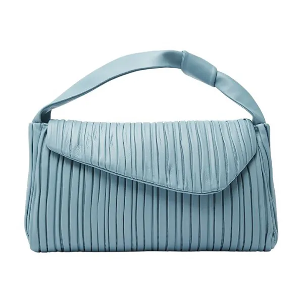 Túi Xách Tay Nữ Biagini Softissima Light Blue Màu Xanh Dương