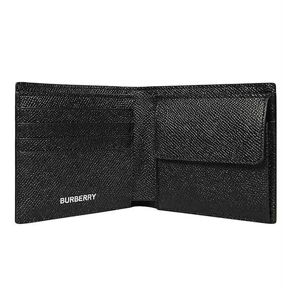 Ví Nam Burberry Icon Stripe International Bifold Wallet 8033846 Black Màu Đen - Túi xách - Vua Hàng Hiệu