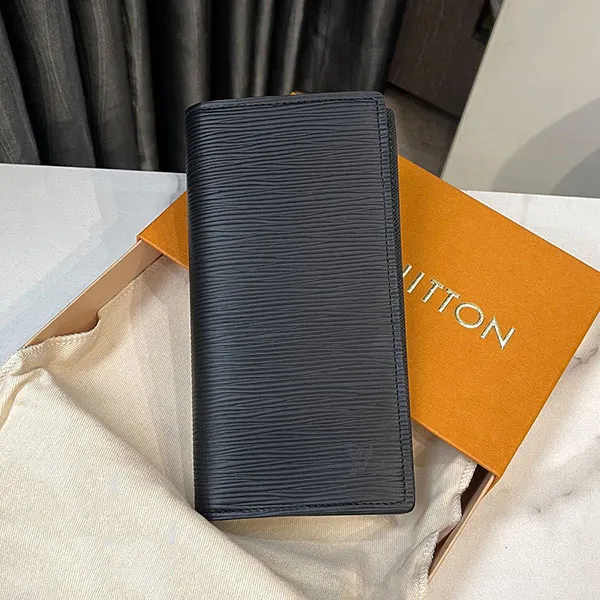Ví Nam Louis Vuitton LV Epi Leather TTA3518 Màu Đen - Túi xách - Vua Hàng Hiệu