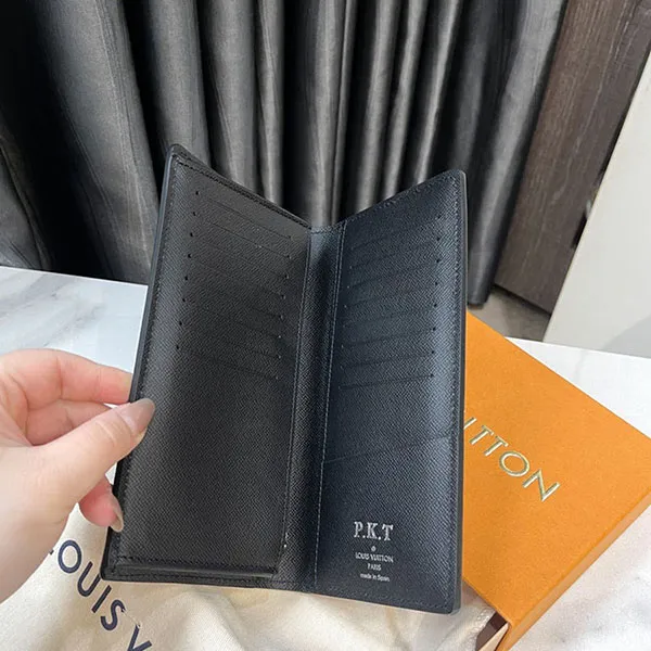 Ví Nam Louis Vuitton LV Epi Leather TTA3518 Màu Đen - Túi xách - Vua Hàng Hiệu