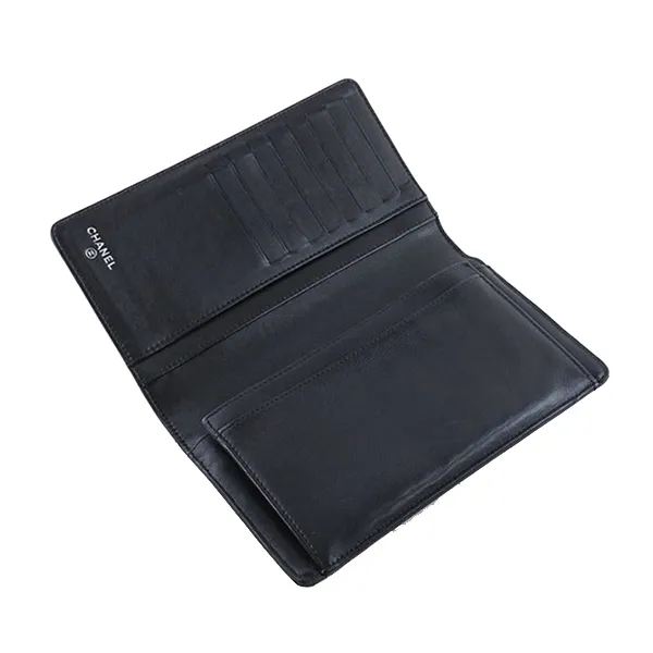 Ví Nữ Chanel Camellia Makeup Palette Long Wallet Màu Đen - Túi xách - Vua Hàng Hiệu