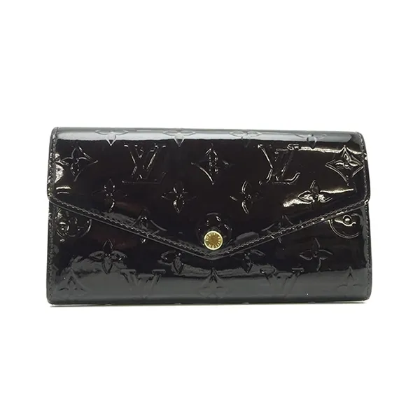 Ví Nữ Louis Vuitton LV Sarah Long Bifold Wallet Màu Đen