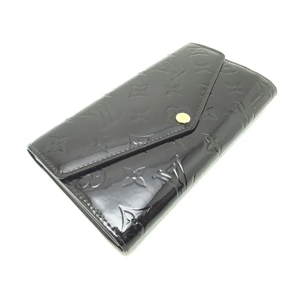 Ví Nữ Louis Vuitton LV Sarah Long Bifold Wallet Màu Đen