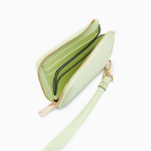 Ví Nữ Lyn Cecilla Pouch Wallets LL24CWF020 Màu Xanh Green