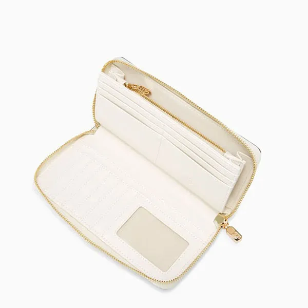 Ví Nữ Lyn Jovi Long Wallets LL24MWF007 Màu Trắng