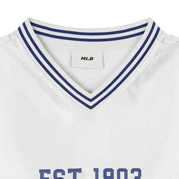 Áo Bóng Đá MLB Tshirt Varsity Number Varsity Number New York Yankees 3ATSV1143-50SIS Màu Xanh Trắng
