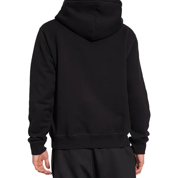 Áo Hoodie Nam Dsquared2 Black With ICON Logo Printed S79GU0113 S25516 900 Màu Đen