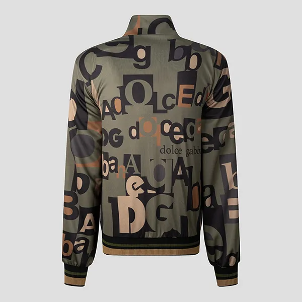 Áo Khoác Nam Dolce & Gabbana D&G All Over Logo Track Printed G9WS4T FSSG9 HK3JK Phối Màu Size 44 - Thời trang - Vua Hàng Hiệu