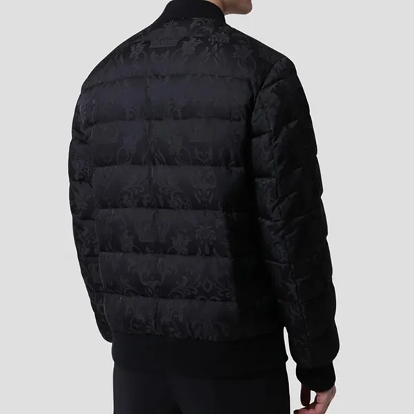 Áo Khoác Nam Dolce & Gabbana D&G Black With All Over Logo Printed G9OU9T FJSBC N0000 Màu Đen