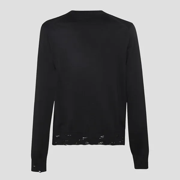 Áo Len Nam Dolce & Gabbana D&G Black With Logo Printed GXM36T JEMP6 S9000 Màu Đen - Thời trang - Vua Hàng Hiệu