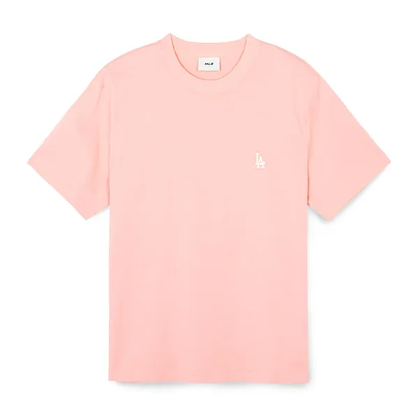 Áo Phông MLB Logo LA Dodgers 3ATSB0243-07COL Tshirt Màu Hồng - Thời trang - Vua Hàng Hiệu
