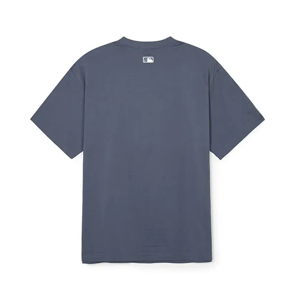 Áo Phông MLB Overfit Mega Bear New York Yankees 3ATSE0143-50GRD Tshirt Màu Xám Size M