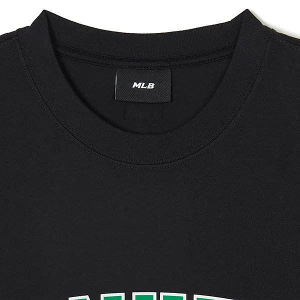 Áo Phông MLB Overfit Varsity New York Yankees 3ATSV0243-50BKS Tshirt Màu Đen