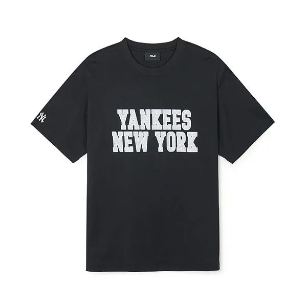 Áo Phông MLB Tshrit Overfit Varsity New York Yankees 3ATSV0643-50BKS Màu Đen - Thời trang - Vua Hàng Hiệu