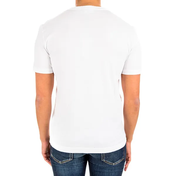 Áo Phông Nam Dolce & Gabbana D&G White With Logo Printed Tshirt G8JM4Z FU7EQ W0800 Màu Trắng Size 46