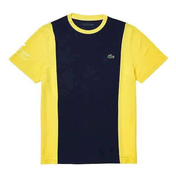 Áo Phông Nam Lacoste Men's Sport Breathable Resistant Bicolor T-shirt TH6928-00 Màu Xanh Navy Size 2 - Thời trang - Vua Hàng Hiệu