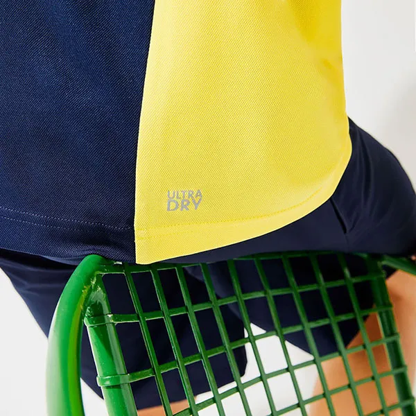 Áo Phông Nam Lacoste Men's Sport Breathable Resistant Bicolor T-shirt TH6928-00 Màu Xanh Navy Size 2 - Thời trang - Vua Hàng Hiệu