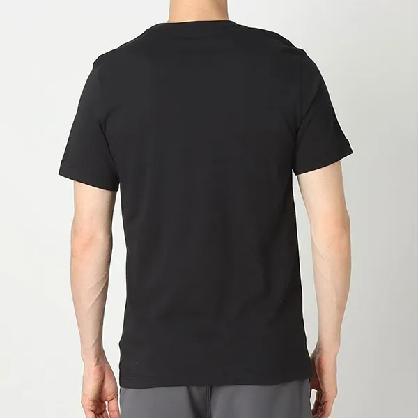 Áo Phông Nam Nike Sportswear 3D Logo Printing Sports Round Neck Tshirt DJ1370-010 Màu Đen Size L
