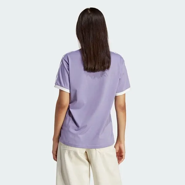 Áo Phông Nữ Adidas 3 Stripes Tee IB7411 Màu Tím