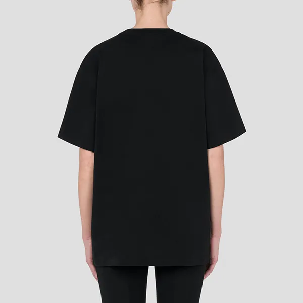 Áo Phông Nữ Moschino Black With Teddy Bear Logo Printed Tshirt 232D A070954411555 Màu Đen Size XS - Thời trang - Vua Hàng Hiệu