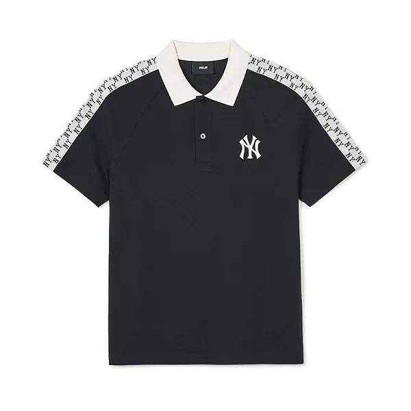 Áo Polo MLB New York Yankees 3APQM0343-50BKS Màu Đen Size M - Thời trang - Vua Hàng Hiệu