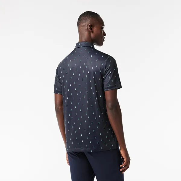 Áo Polo Nam Lacoste Golf Printed Recycled Polyester Regular Fit Polo Shirt DH5175-00-RIJ Màu Xanh Navy Size 2 - Thời trang - Vua Hàng Hiệu