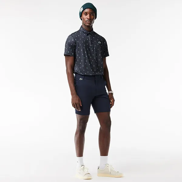 Áo Polo Nam Lacoste Golf Printed Recycled Polyester Regular Fit Polo Shirt DH5175-00-RIJ Màu Xanh Navy Size 2 - Thời trang - Vua Hàng Hiệu