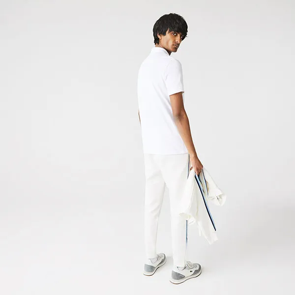 Áo Polo Nam Lacoste Men's Polo Shirt Regular Fit PH9762 001 Màu Trắng Size 4