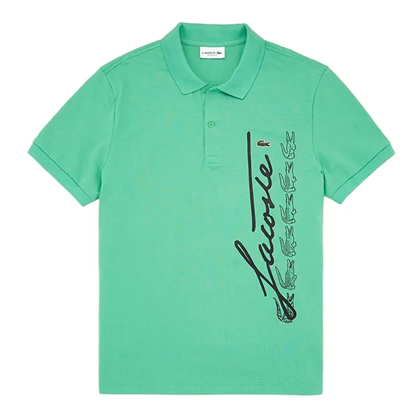 Áo Polo Nam Lacoste Men's Regular Fit Signature Cotton Piqué Polo PH2087-51 Màu Xanh Size 3 - Thời trang - Vua Hàng Hiệu