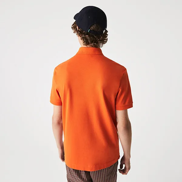 Áo Polo Nam Lacoste Men's Stretch Cotton Smart Paris PH5522 Màu Cam Size 4 - Thời trang - Vua Hàng Hiệu