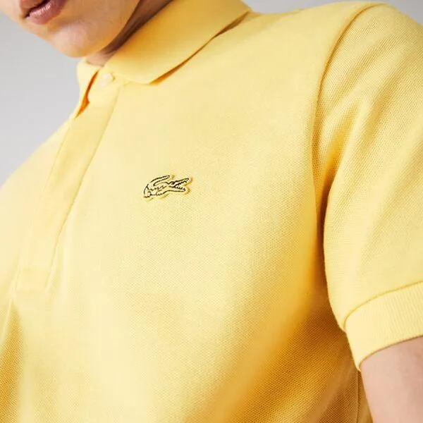 Áo Polo Nam Lacoste Regular Fit Smart Paris PH5522 Z0A Màu Vàng Size 2