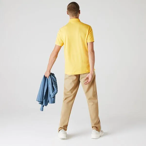 Áo Polo Nam Lacoste Regular Fit Smart Paris PH5522 Z0A Màu Vàng Size 2
