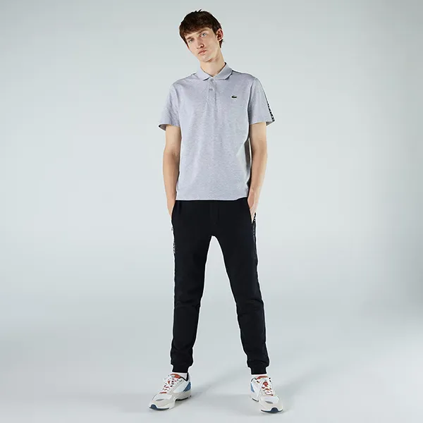 Áo Polo Nam Lacoste YH9042.CCA Short Sleeve Grey Màu Xám - Thời trang - Vua Hàng Hiệu