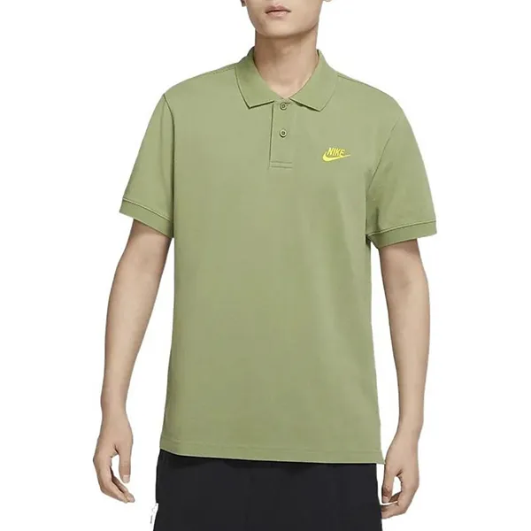 Áo Polo Nam Nike Sportswear Màu Xanh Lá Size M
