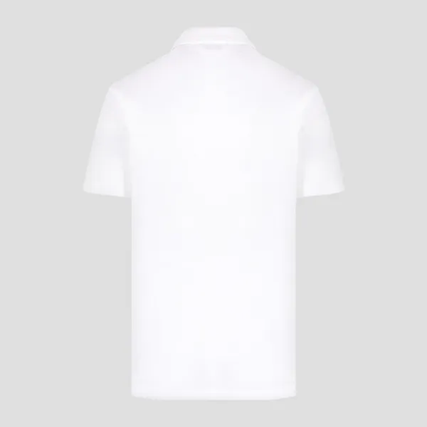 Áo Polo Nam Versace White With Medusa Logo Embroidered 1008492/1A060711W000 Màu Trắng