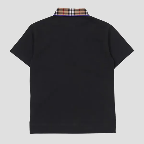 Áo Polo Nữ Burberry Black With Logo Collar Printed 8078567 Màu Đen - Thời trang - Vua Hàng Hiệu