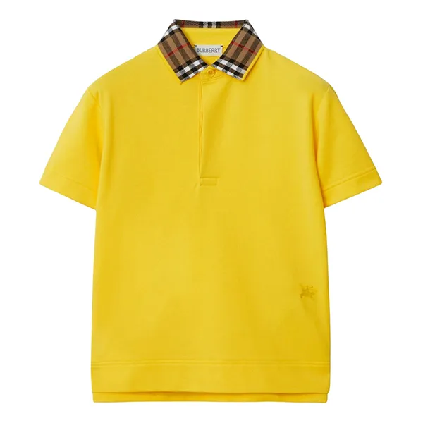 Áo Polo Nữ Burberry Yellow With Logo Collar Printed 8078571 Màu Vàng - Thời trang - Vua Hàng Hiệu