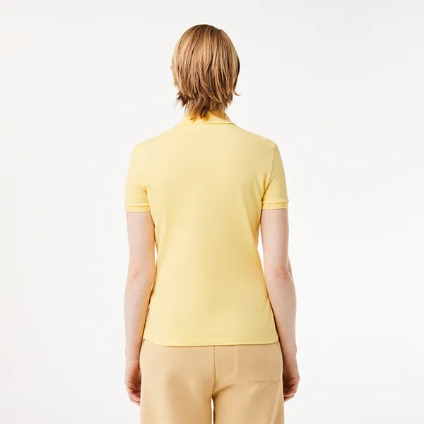 Áo Polo Nữ Lacoste Cotton Pique Slim Fit Polo Shirt PF5462 FJ Màu Vàng Size 36 - Thời trang - Vua Hàng Hiệu