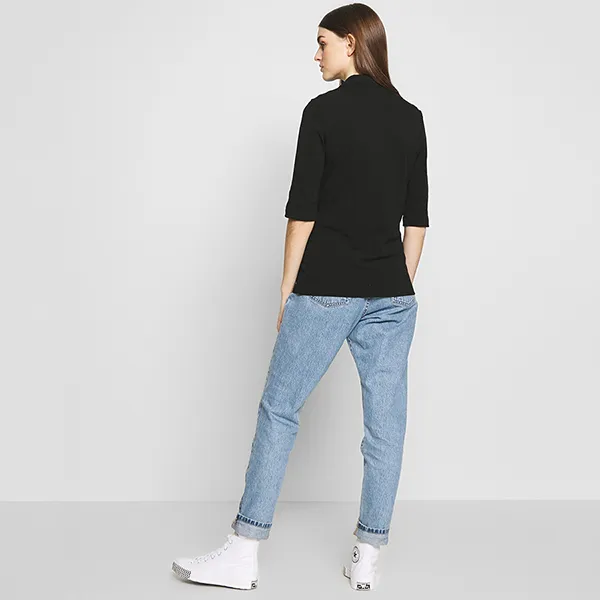 Áo Polo Nữ Lacoste Women's Slim Fit PF0503 031 Màu Đen Size 34
