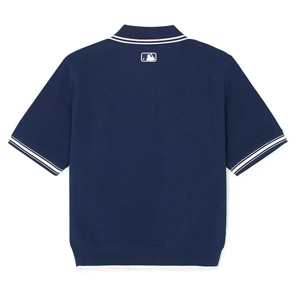 Áo Polo Nữ MLB New York Yankees 3FPQB0243-50NYS Màu Xanh Navy Size XS - Thời trang - Vua Hàng Hiệu