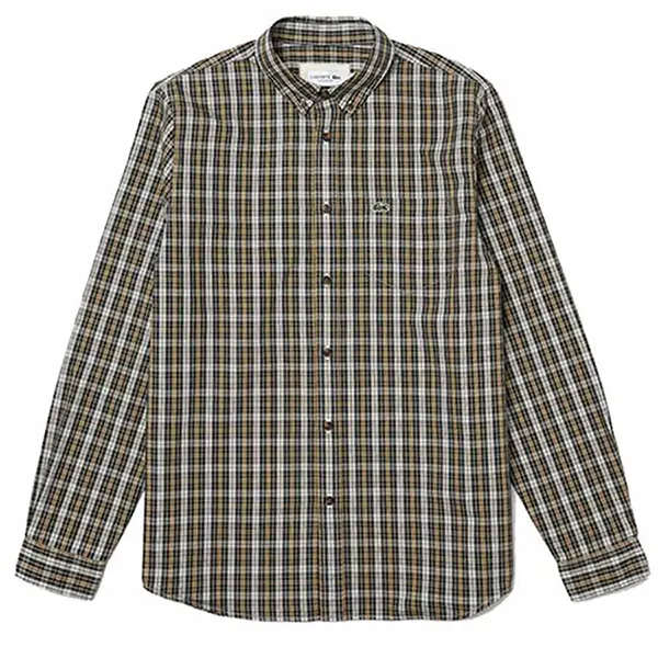 Áo Sơ Mi Dài Tay Nam Lacoste Regular Fit CH3983 8L2 Kẻ Caro Phối Màu Size 38 - Thời trang - Vua Hàng Hiệu