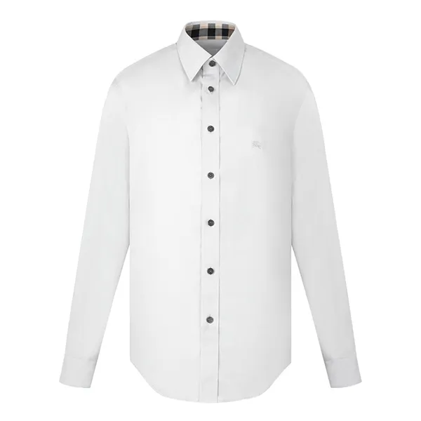 Áo Sơ Mi Nam Burberry Shirt 8066768 Màu Trắng Size S