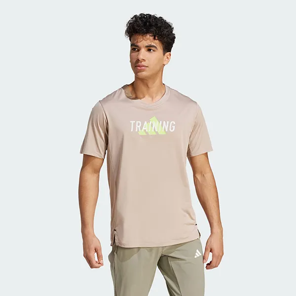 Áo Thun Nam Adidas D4M Wogfx Tee HY0769 Tshirt Màu Be Size XL - Thời trang - Vua Hàng Hiệu