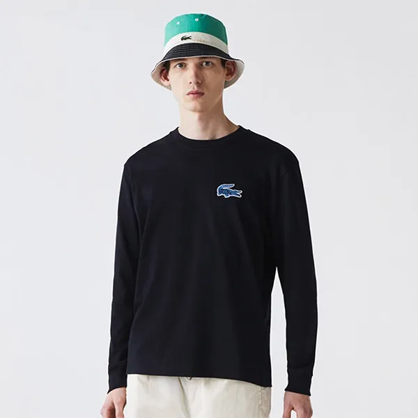 Áo Thun Nam Lacoste Men’s T-Shirt TH0050 Màu Xanh Navy Size 3 - Thời trang - Vua Hàng Hiệu