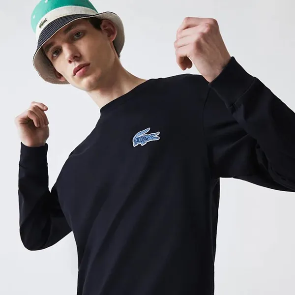 Áo Thun Nam Lacoste Men’s T-Shirt TH0050 Màu Xanh Navy Size 3 - Thời trang - Vua Hàng Hiệu