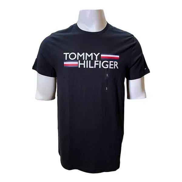 Áo Thun Nam Tommy Hilfiger Tshirt 78J9683 001 - GD04 Màu Đen Size S - 2