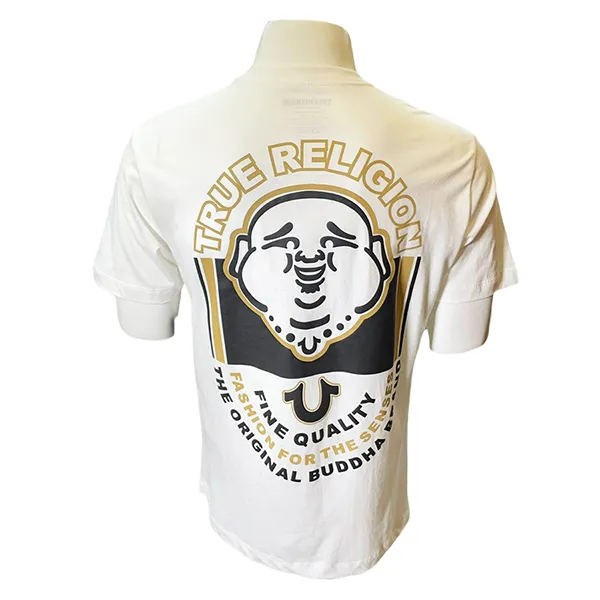Áo Thun Nam True Religion 106430 - TB01 Tshirt Màu Trắng Size M - Thời trang - Vua Hàng Hiệu