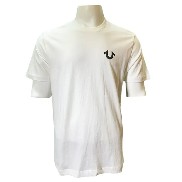 Áo Thun Nam True Religion 106430 - TB01 Tshirt Màu Trắng Size M - Thời trang - Vua Hàng Hiệu