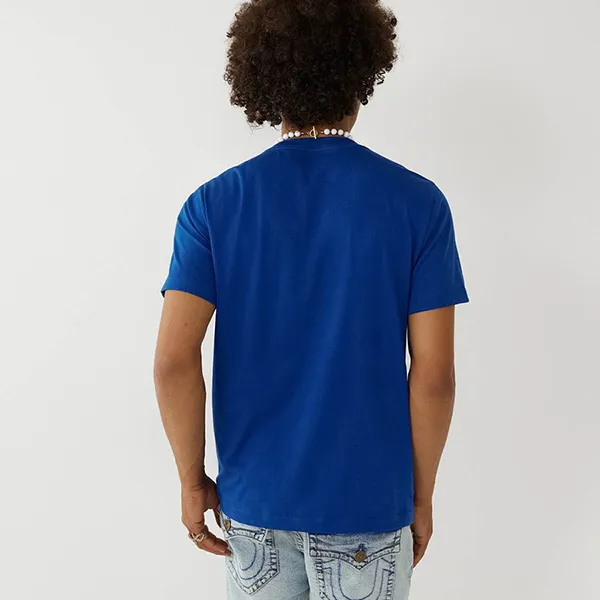 Áo Thun Nam True Religion TR Logo Tee 106309 - TA01 Tshirt Màu Xanh Size M - Thời trang - Vua Hàng Hiệu